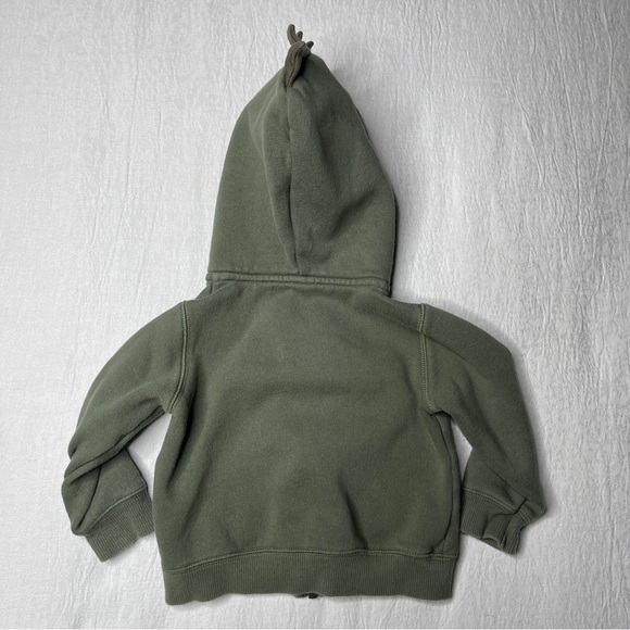 Carter’s ( Part T-Rex ) Kids Zip Up Sweater Size 18 months - Picture 3 of 9